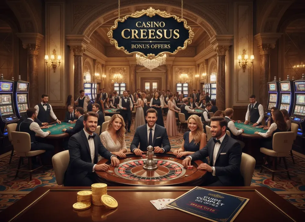 Bonus cresus casino - Guide complet des offres