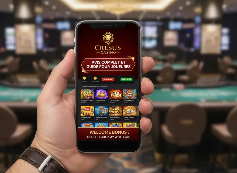 Cresus casino avis complet et guide pour joueurs
